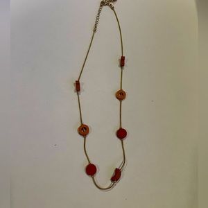 Target brand geometric necklace